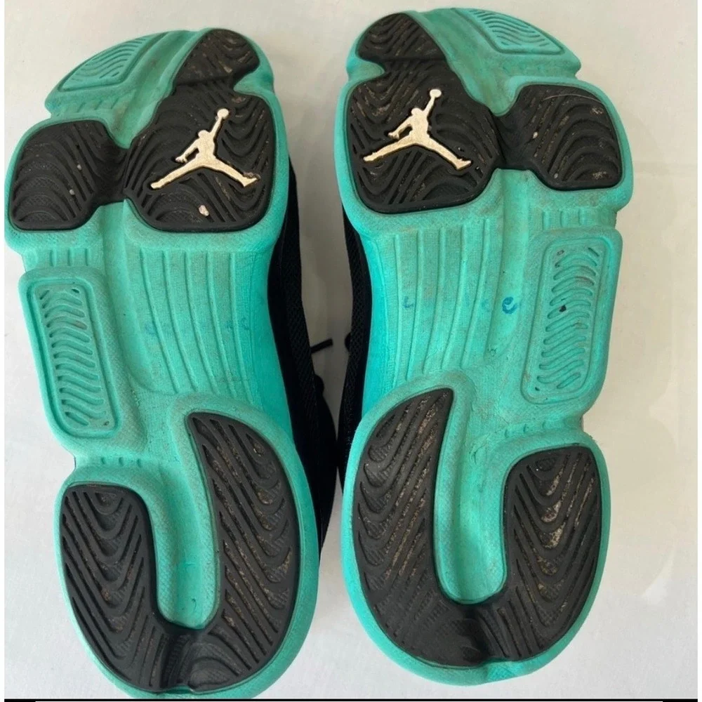 Jordan‎ Ultra Fly GS Black Hyper Turquoise Kids Basketball Shoes 5Y